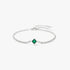 Chain Bracelet - Jade by Elysia , ultra-light pure titanium for all-day comfort, shower-safe and sweat-proof.