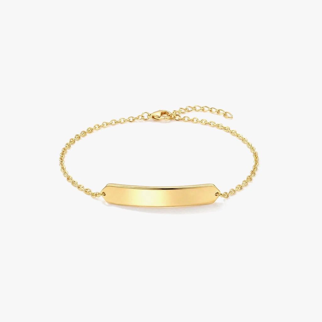 Chain Bracelet - Love Note by Elysia , ultra-light pure titanium for all-day comfort, shower-safe and sweat-proof.