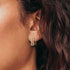 Hoop Earrings - Lucent by Elysia , ultra-light pure titanium for all-day comfort, shower-safe and sweat-proof.