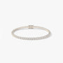 Tennis Bracelet - Luma by Elysia , ultra-light pure titanium for all-day comfort, shower-safe and sweat-proof.