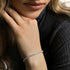Tennis Bracelet - Luma by Elysia , ultra-light pure titanium for all-day comfort, shower-safe and sweat-proof.