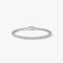 Tennis Bracelet - Lumora by Elysia , ultra-light pure titanium for all-day comfort, shower-safe and sweat-proof.