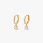 Hoop Earrings - Lunella by Elysia , ultra-light pure titanium for all-day comfort, shower-safe and sweat-proof.