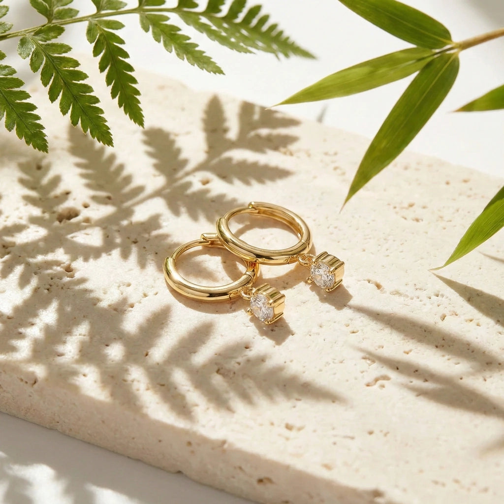 Hoop Earrings - Lunella