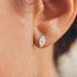 Stud Earrings - Mirage by Elysia , ultra-light pure titanium for all-day comfort, shower-safe and sweat-proof.