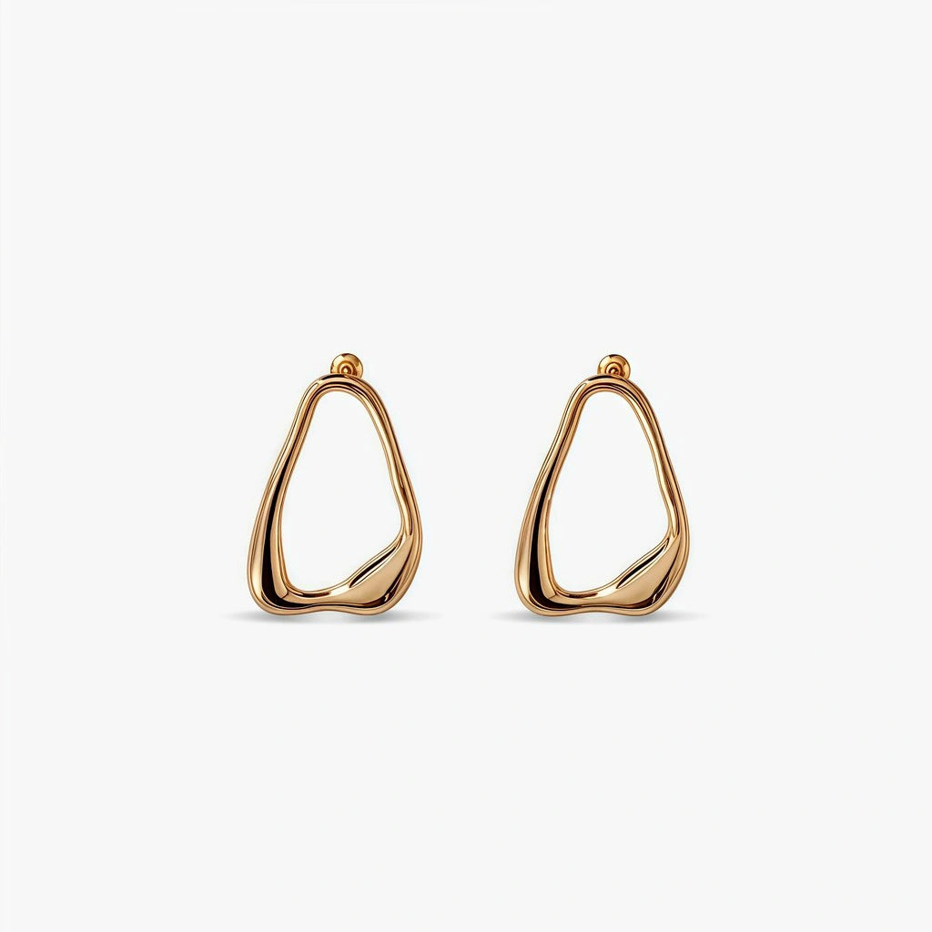 Drop Earrings - Orbit by Elysia , ultra-light pure titanium for all-day comfort, shower-safe and sweat-proof.