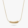 Station Necklace - Orbit by Elysia , ultra-light pure titanium for all-day comfort, shower-safe and sweat-proof.