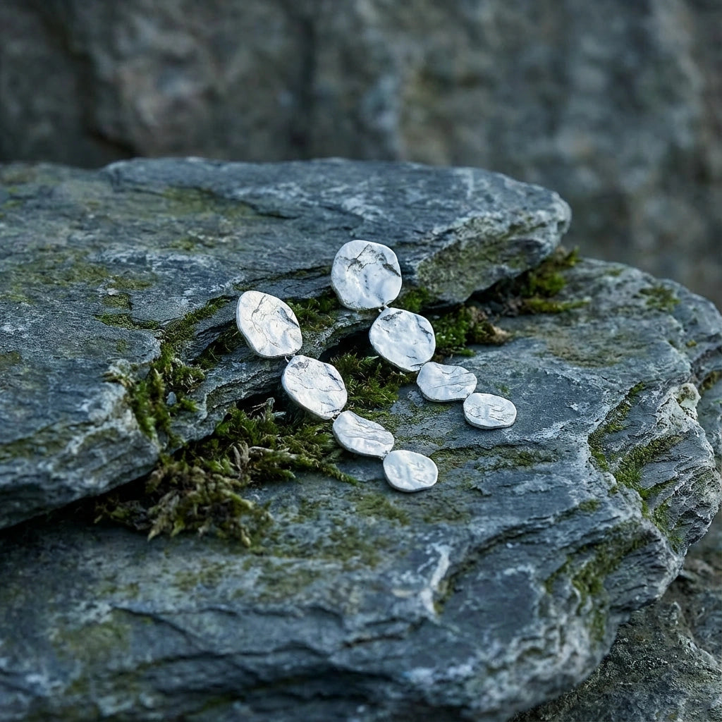 Drop Earrings - Pebble
