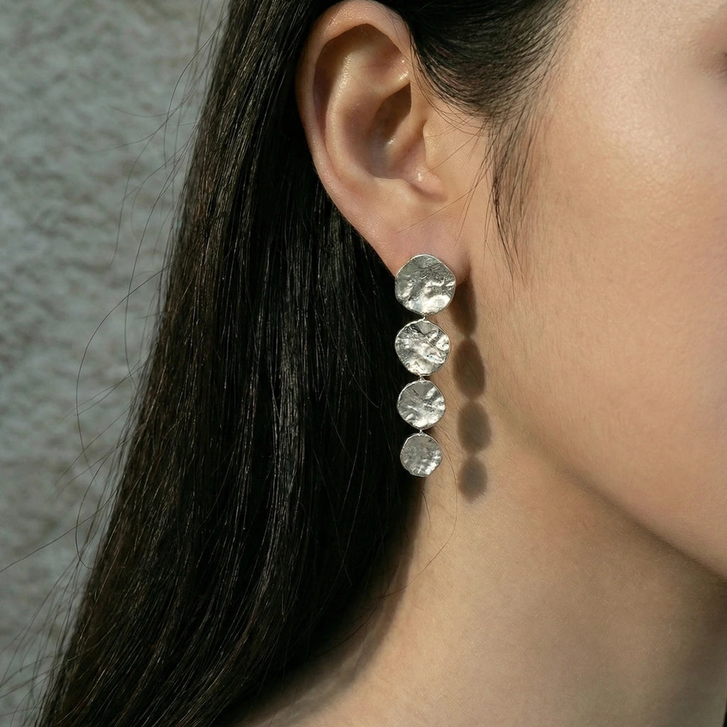 Drop Earrings - Pebble