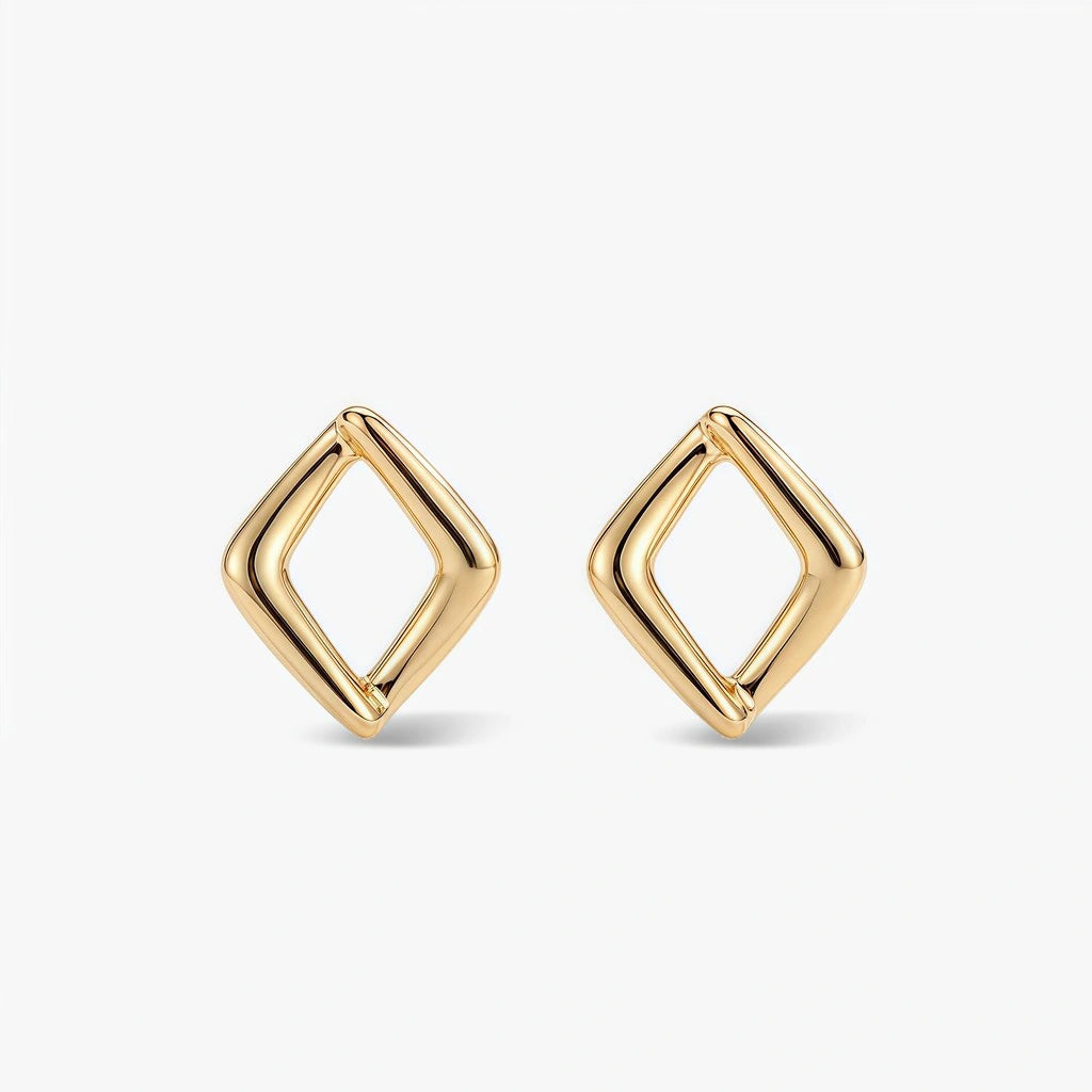 Drop Earrings - Prism by Elysia , ultra-light pure titanium for all-day comfort, shower-safe and sweat-proof.