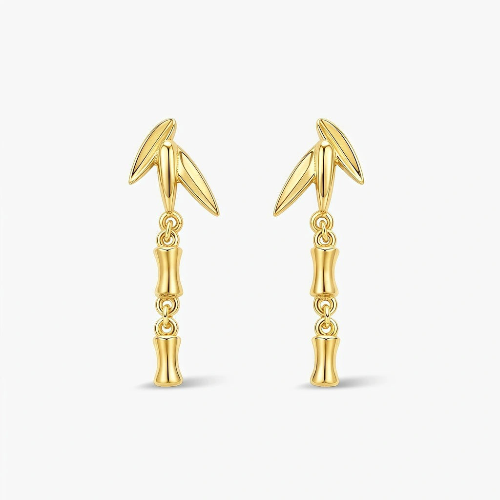 Drop Earrings - Savannah by Elysia , ultra-light pure titanium for all-day comfort, shower-safe and sweat-proof.