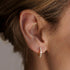 Hoop Earrings - Skylark by Elysia , ultra-light pure titanium for all-day comfort, shower-safe and sweat-proof.