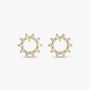 Stud Earrings - Solaca by Elysia , ultra-light pure titanium for all-day comfort, shower-safe and sweat-proof.