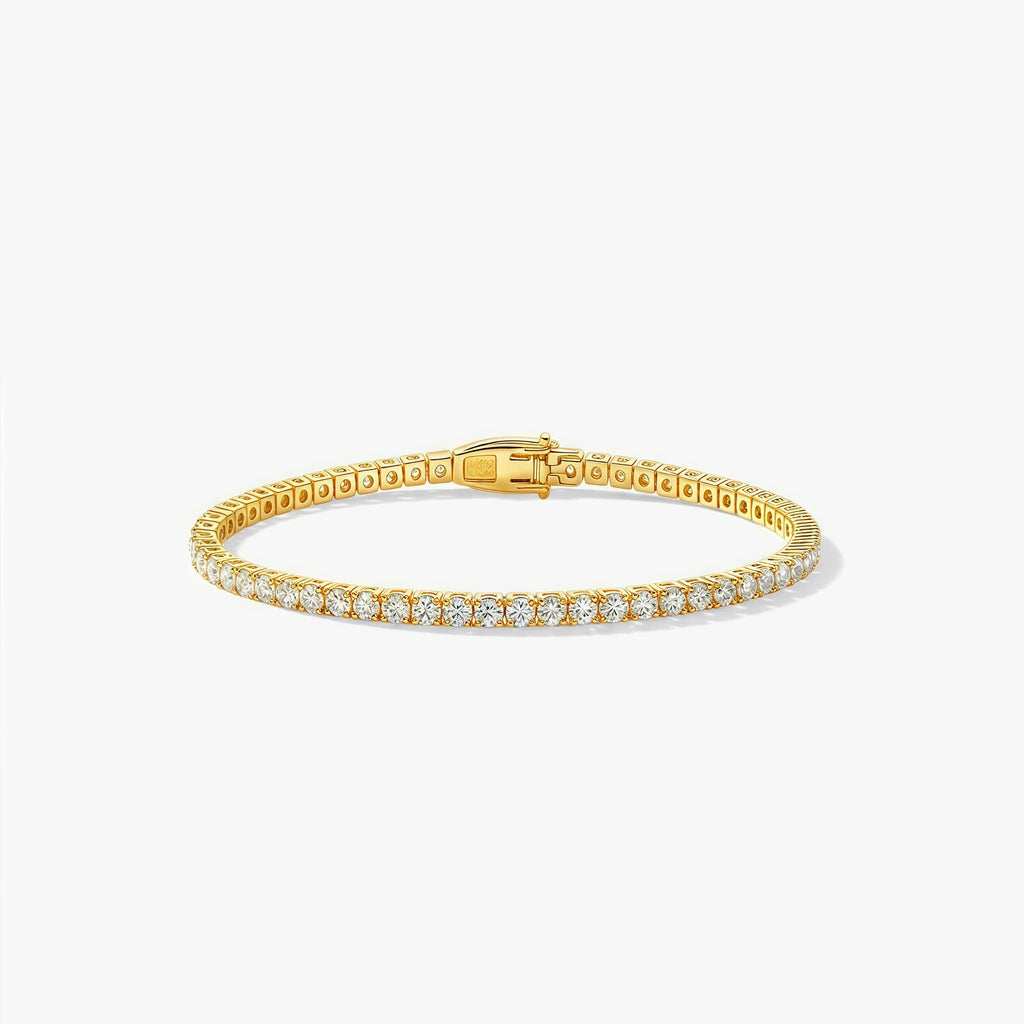 Tennis Bracelet - Solflare by Elysia , ultra-light pure titanium for all-day comfort, shower-safe and sweat-proof.
