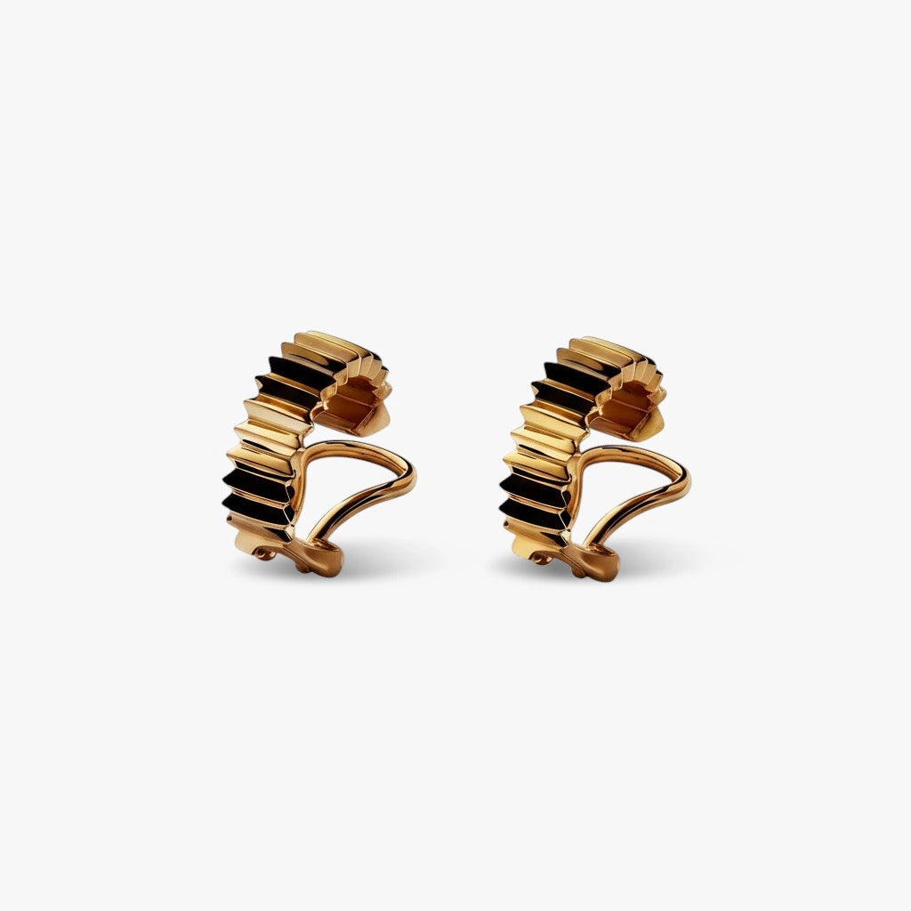 Ear Cuffs - Solstice by Elysia , ultra-light pure titanium for all-day comfort, shower-safe and sweat-proof.