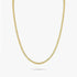 Chain Necklace - Solstice by Elysia , ultra-light pure titanium for all-day comfort, shower-safe and sweat-proof.