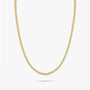 Chain Necklace - Solstice by Elysia , ultra-light pure titanium for all-day comfort, shower-safe and sweat-proof.