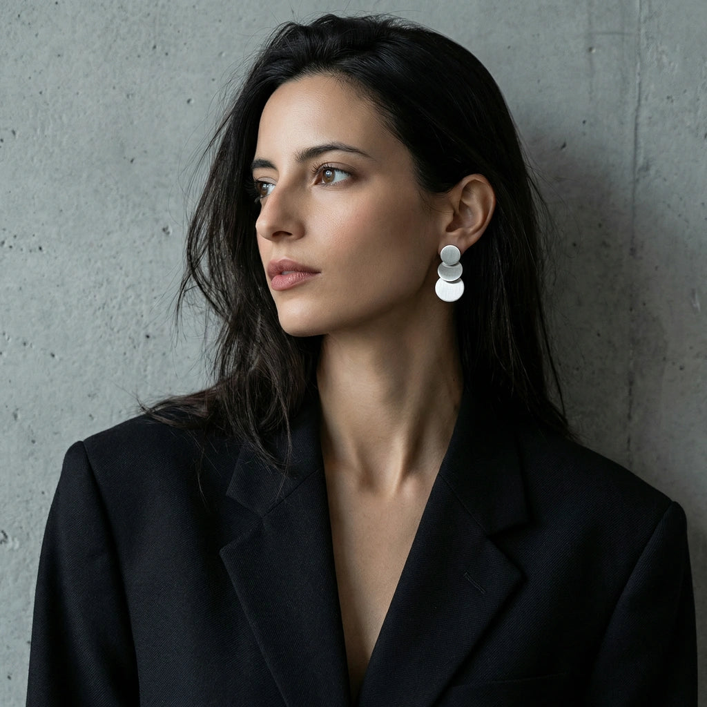 Drop Earrings - Stacked