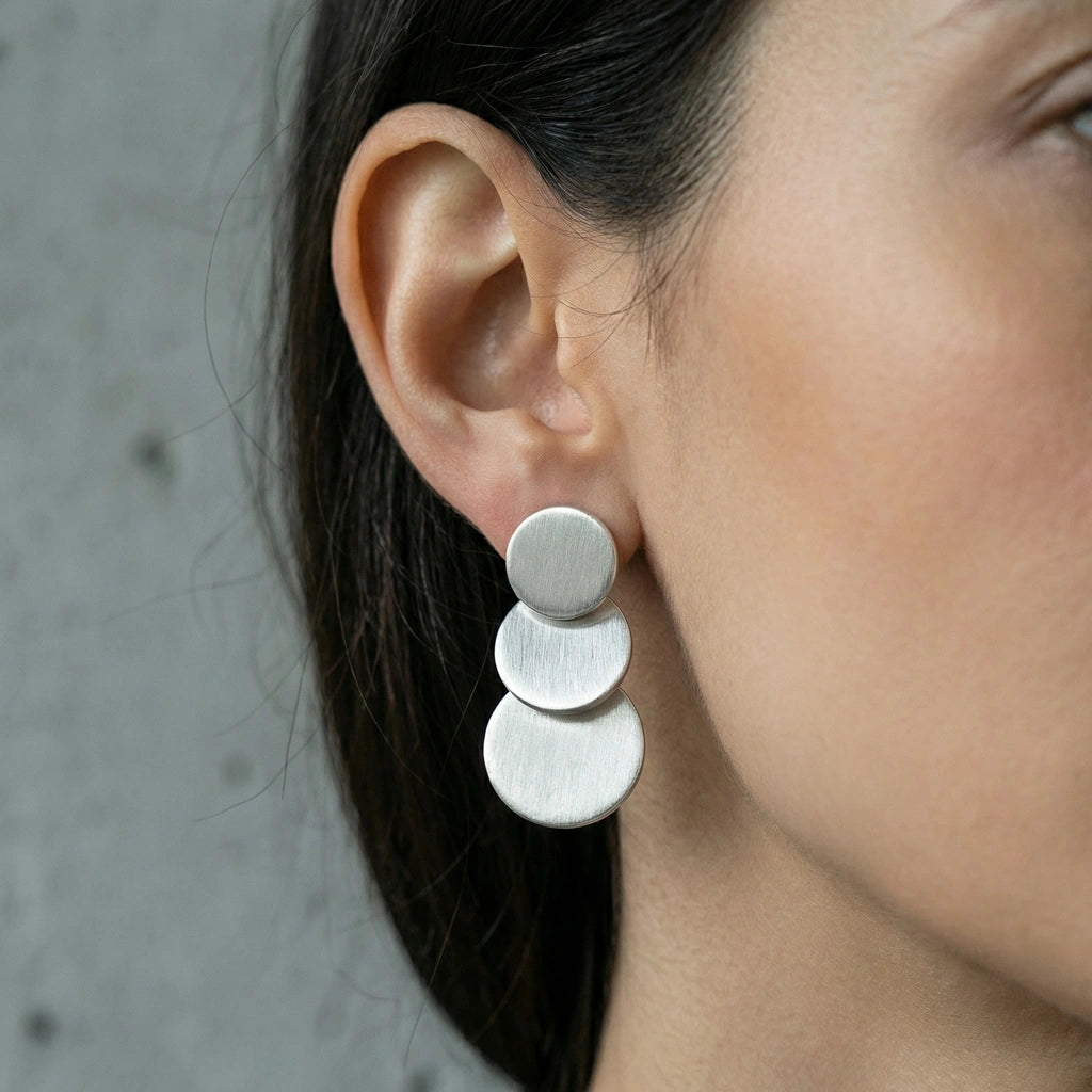 Drop Earrings - Stacked