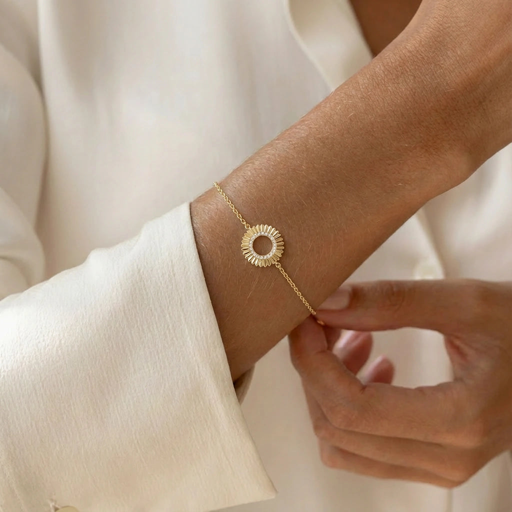 Chain Bracelet - Sunburst