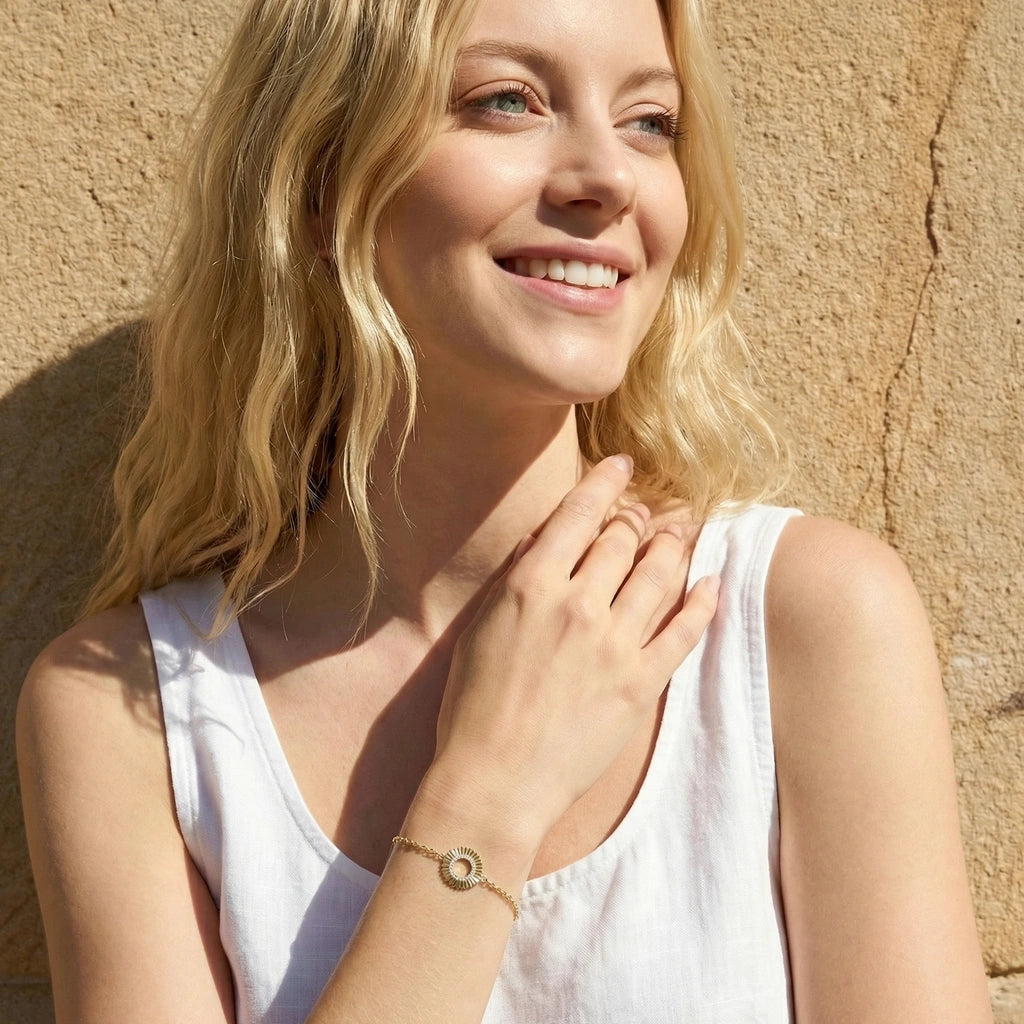 Chain Bracelet - Sunburst