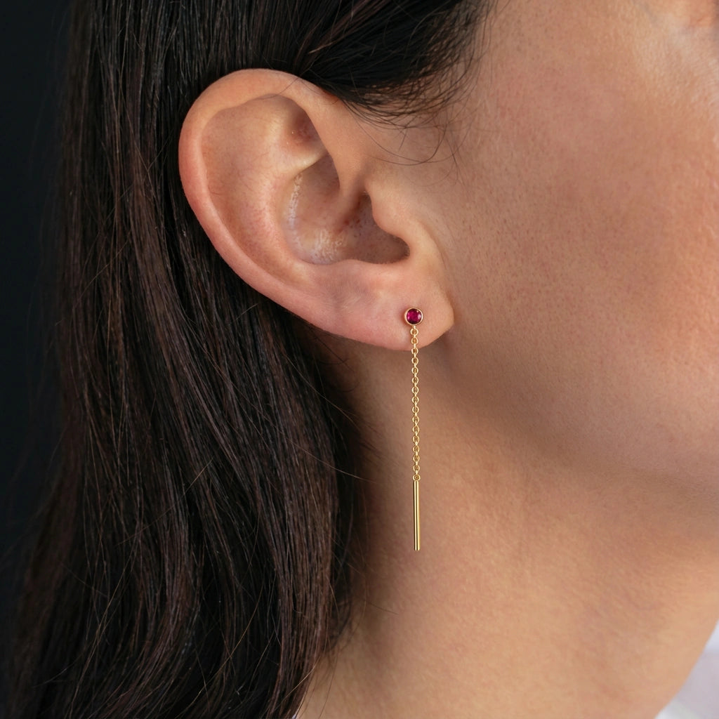 Stud Earrings - Sundrop by Elysia , ultra-light pure titanium for all-day comfort, shower-safe and sweat-proof.