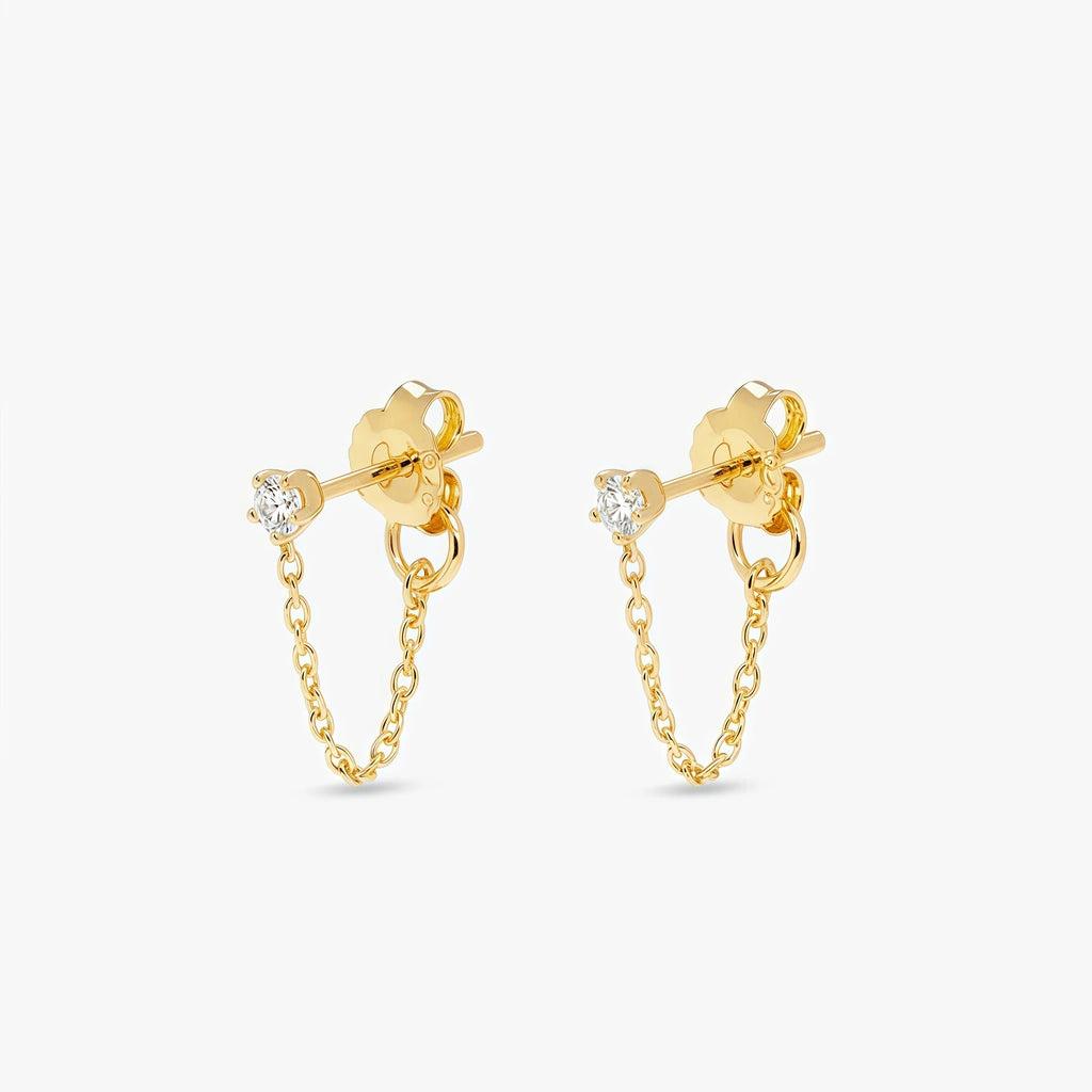 Hoop Earrings - Sunray by Elysia , ultra-light pure titanium for all-day comfort, shower-safe and sweat-proof.