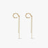Drop Earrings - Twine by Elysia , ultra-light pure titanium for all-day comfort, shower-safe and sweat-proof.