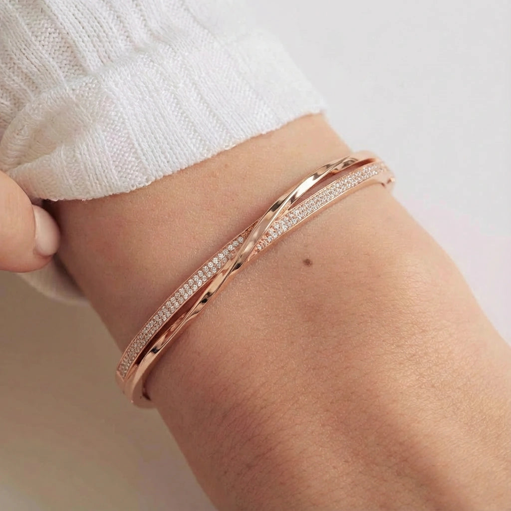 Bangle Bracelet - Twist