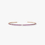 Bangle Bracelet - Violet by Elysia , ultra-light pure titanium for all-day comfort, shower-safe and sweat-proof.