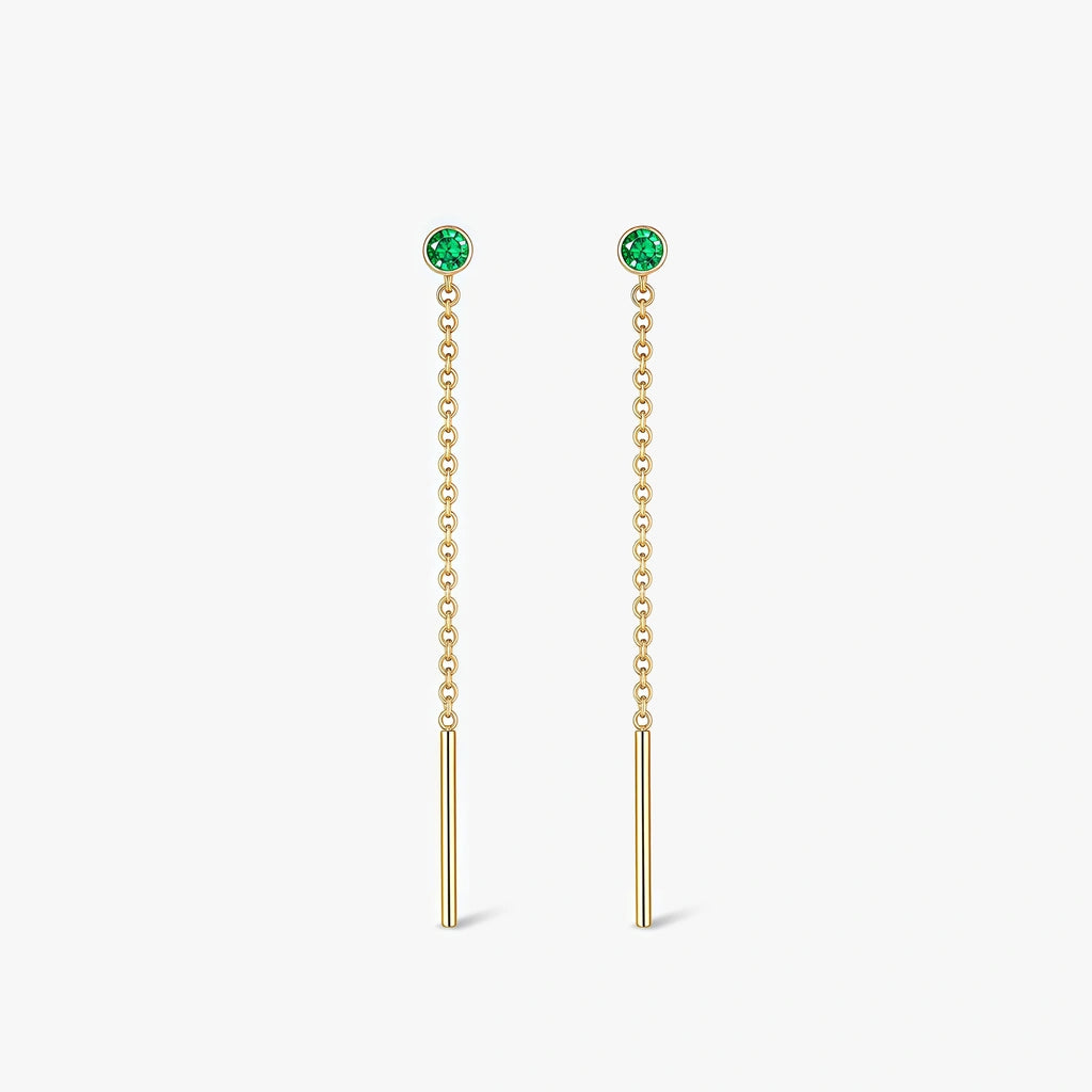 Stud Earrings - Willow by Elysia , ultra-light pure titanium for all-day comfort, shower-safe and sweat-proof.