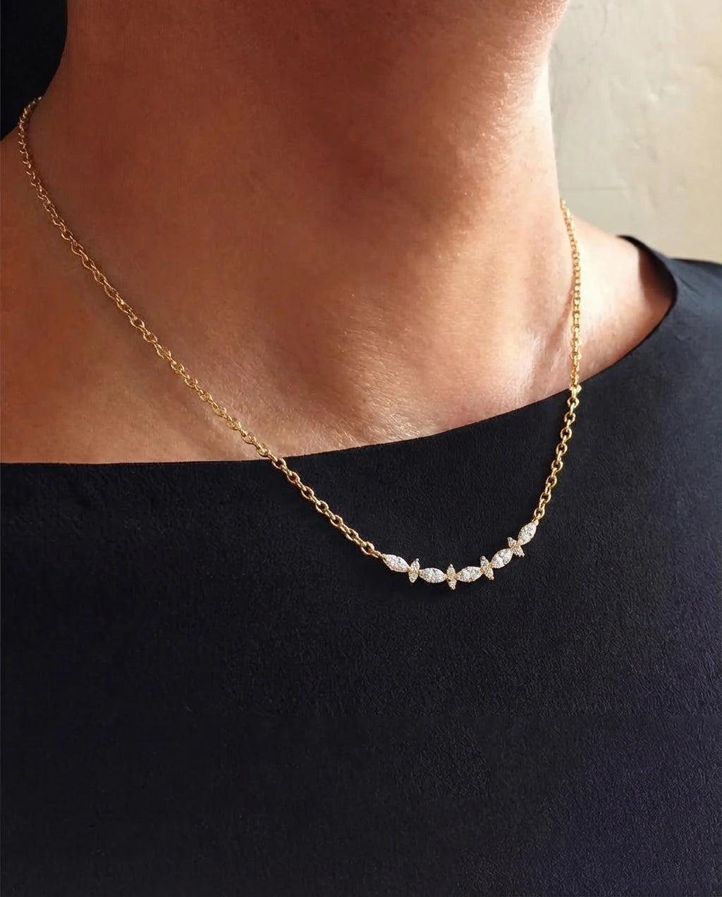 Station Necklace - Willow