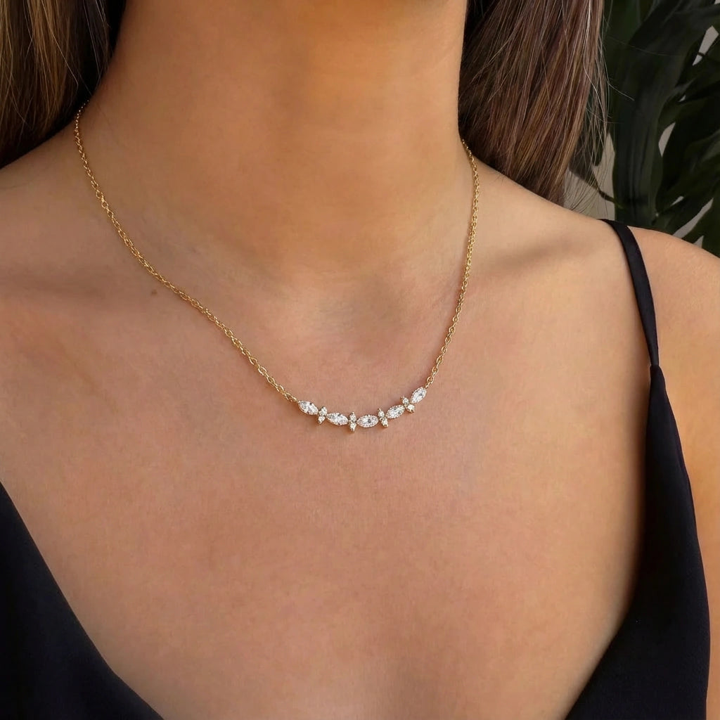 Station Necklace - Willow