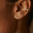 Ear Cuffs - Zenith by Elysia , ultra-light pure titanium for all-day comfort, shower-safe and sweat-proof.