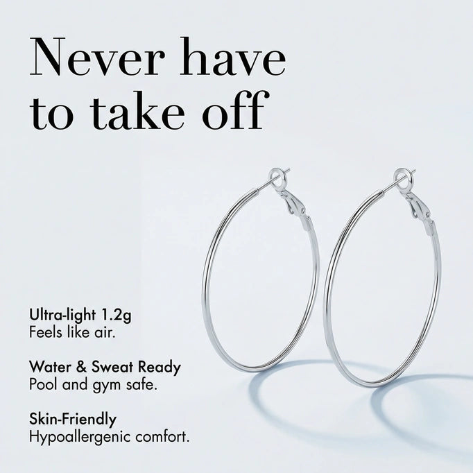 Hoop Earrings - Frostine